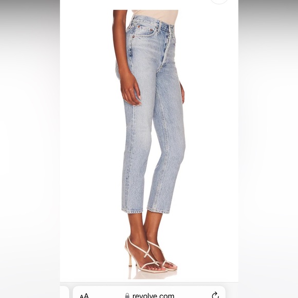 Agolde Riley Crop - Picture 2 of 6